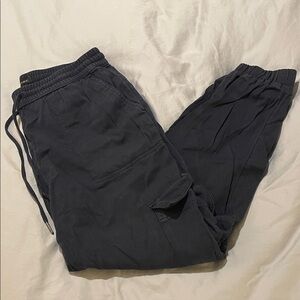 Banana Republic Navy Cargo Pants with Straight Fit